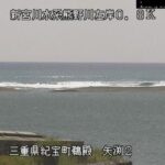 熊野川 0.8k左岸のライブカメラ|三重県南紀宝町のサムネイル