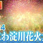 MBSよりなにわ淀川花火大会のライブカメラ|大阪府大阪市のサムネイル