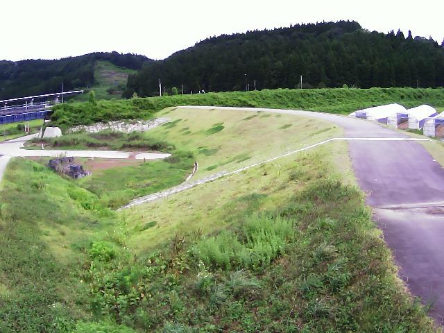 最上川 皿島 (42.7k 右岸)のライブカメラ|山形県戸沢村のサムネイル