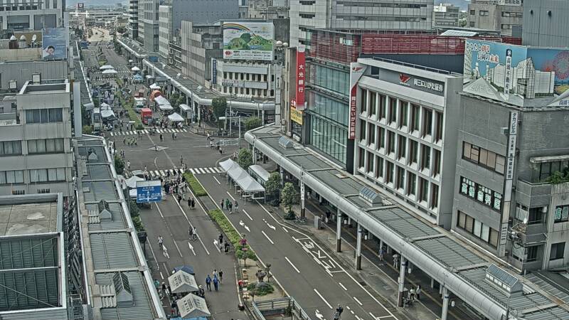 JR長岡駅前大手通り交差点のライブカメラ|新潟県長岡市のサムネイル