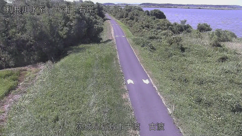 西浦 古渡のライブカメラ|茨城県稲敷市のサムネイル