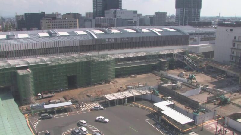 NSTより新潟駅西口周辺のライブカメラ|新潟県新潟市のサムネイル