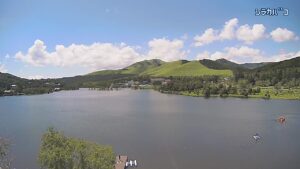 長野県立科町 池の平ホテルから白樺湖のライブカメラ