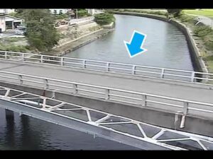 和歌山県和歌山市 和田川 坂田橋（動画版）のライブカメラ