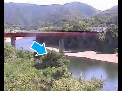 日高川 千鳥橋 下流（動画版）のライブカメラ|和歌山県日高川町のサムネイル