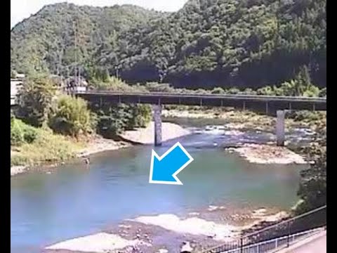 日高川 平和橋 下流（動画版）のライブカメラ|和歌山県日高川町のサムネイル