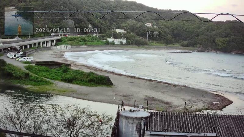 内妻海岸のライブカメラ|徳島県牟岐町のサムネイル