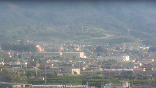 笛吹市役所から八代ふるさと公園方面のライブカメラ|山梨県笛吹市のサムネイル