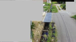 石川県能美市 ホームランド湯野付近から排水路（湯谷町）のライブカメラ