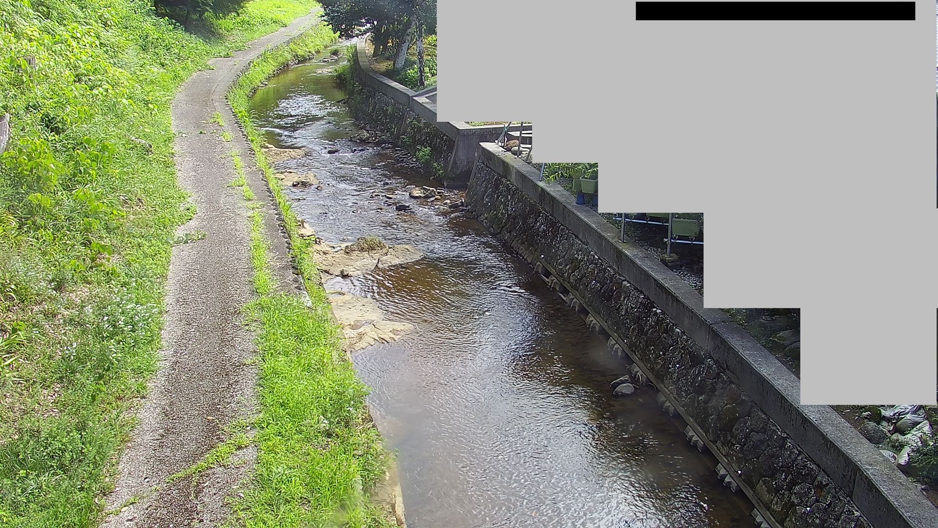 排水路（長滝町）のライブカメラ|石川県能美市のサムネイル