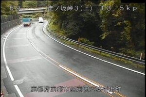 京都府京都市 国道9号 老ノ坂峠3のライブカメラ