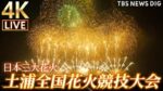 TBSより土浦全国花火競技大会のライブカメラ|茨城県土浦市のサムネイル