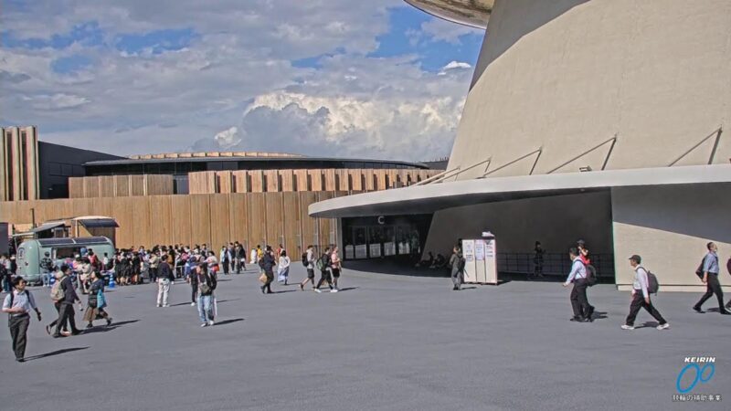 大阪・関西万博会場・EXPO ホール「シャインハット」のライブカメラ|大阪府大阪市のサムネイル