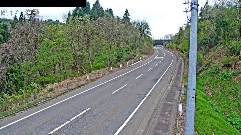 国道117号 小千谷市塩殿のライブカメラ|新潟県小千谷市のサムネイル