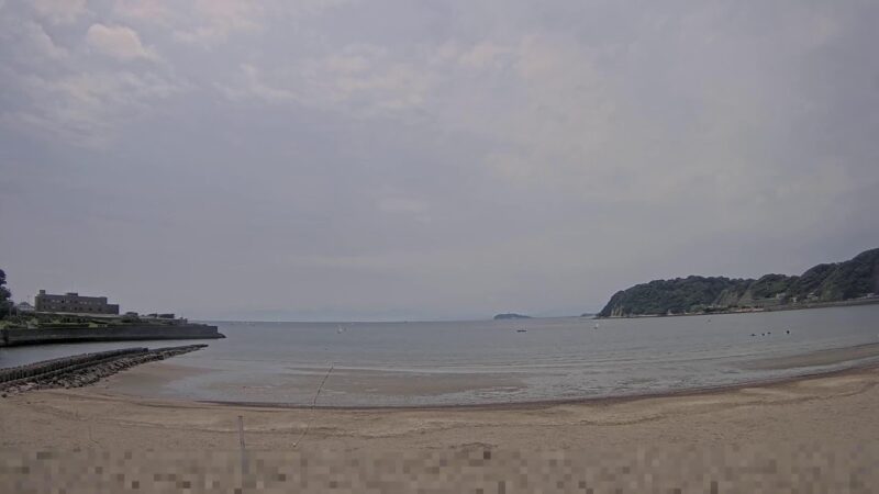逗子海岸海水浴場・大崎公園方面のライブカメラ|神奈川県逗子市のサムネイル
