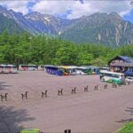上高地バスターミナルのライブカメラ|長野県松本市のサムネイル