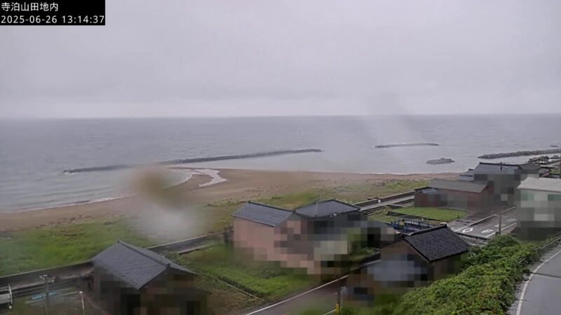 落水海水浴場のライブカメラ|新潟県長岡市のサムネイル