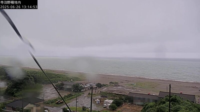 野積海水浴場のライブカメラ|新潟県長岡市のサムネイル