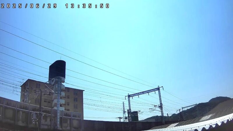 JR山陽新幹線・姫路市空模様のライブカメラ|兵庫県姫路市のサムネイル