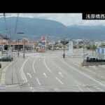 山梨県道12号 浅原橋西交差点のライブカメラ|山梨県南アルプス市のサムネイル