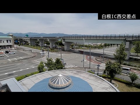 国道52号 白根インターチェンジ西交差点のライブカメラ|山梨県南アルプス市のサムネイル