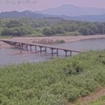 錦川 北河内・細利大橋のライブカメラ|山口県岩国市のサムネイル