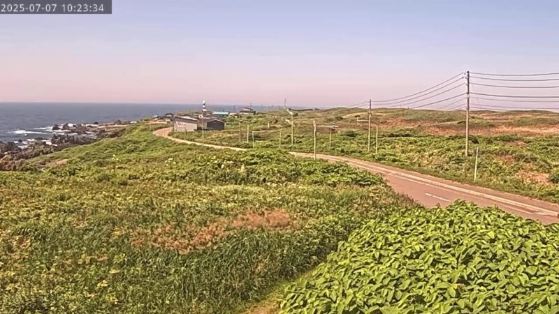 御崎のライブカメラ|北海道利尻町のサムネイル