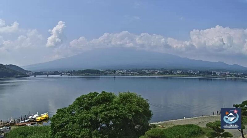 北河口湖観光協会より河口湖のライブカメラ|山梨県富士河口湖町のサムネイル
