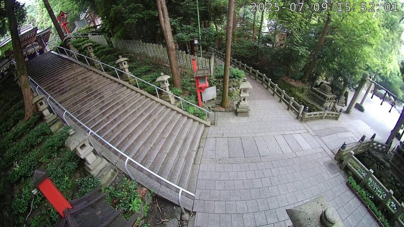 枚岡神社境内のライブカメラ|大阪府東大阪市のサムネイル