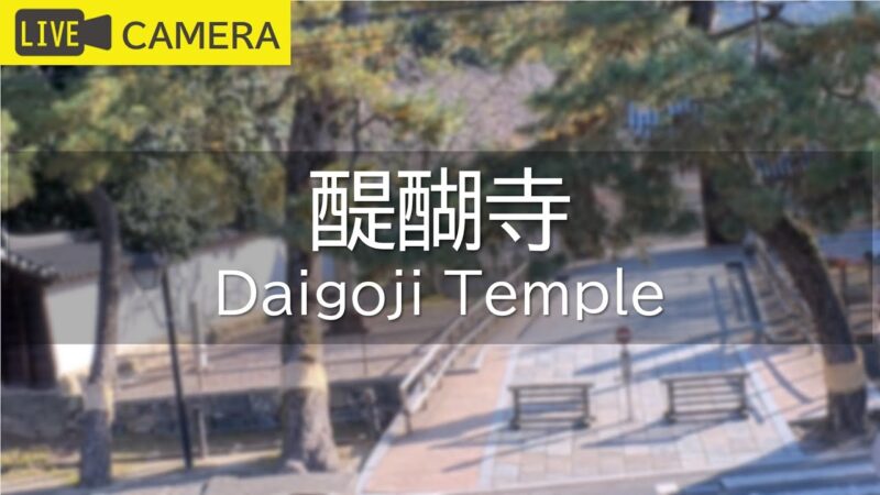 醍醐寺のライブカメラ|京都府京都市のサムネイル