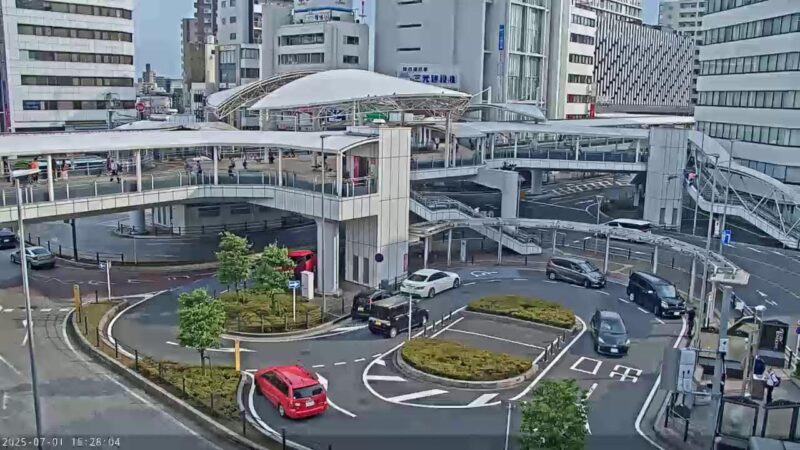 JR川越駅西口のライブカメラ|埼玉県川越市のサムネイル