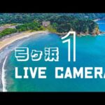 臨時派出所から弓ヶ浜海水浴場のライブカメラ|静岡県南伊豆町のサムネイル