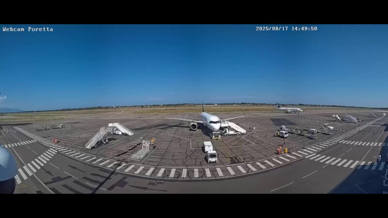 バスティア・ポレッタ空港のライブカメラ|フランス共和国コルシカ島のサムネイル