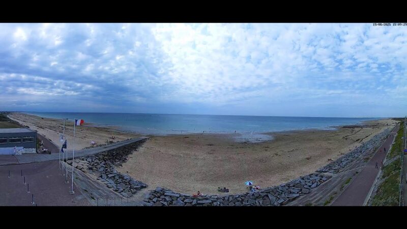 ピル―の砂浜のライブカメラ|フランス共和国ノルマンディー地方のサムネイル