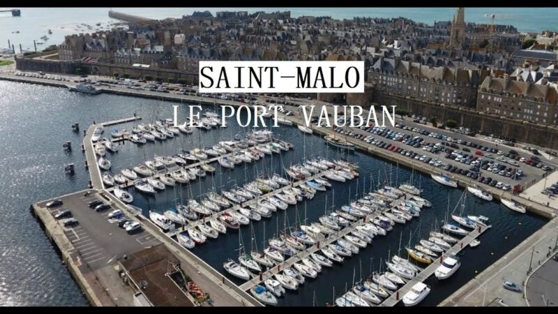 サン・マロ城から港と市街地のライブカメラ|フランス共和国ブルターニュ地方のサムネイル