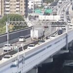ATISより阪神高速3号神戸線 月見山出口付近のライブカメラ|兵庫県神戸市のサムネイル
