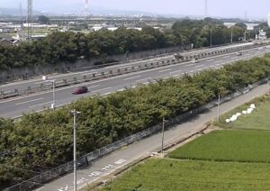 埼玉県上里町 ATISより関越自動車道 上里サービスエリア付近のライブカメラ
