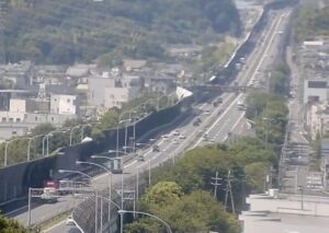 京都府京都市 ATISより名神高速道路 京都南～京都東インターチェンジ間のライブカメラ