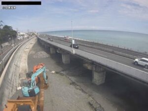 神奈川県小田原市 国道1号 国府津海岸のライブカメラ