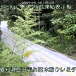 国道153号 稲武凍結表示板のライブカメラ|愛知県豊田市のサムネイル