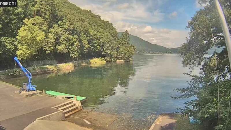 農具川 木崎湖のライブカメラ|長野県大町市のサムネイル