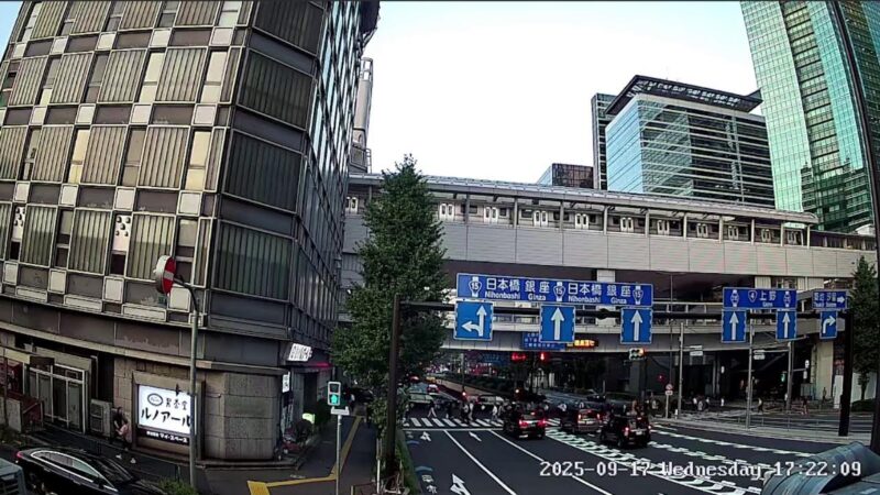 東京都港区新橋付近のライブカメラ|東京都港区のサムネイル
