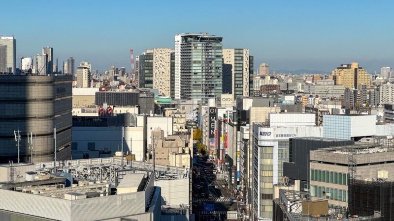 渋谷区代々木２丁目付近のライブカメラ|東京都渋谷区のサムネイル