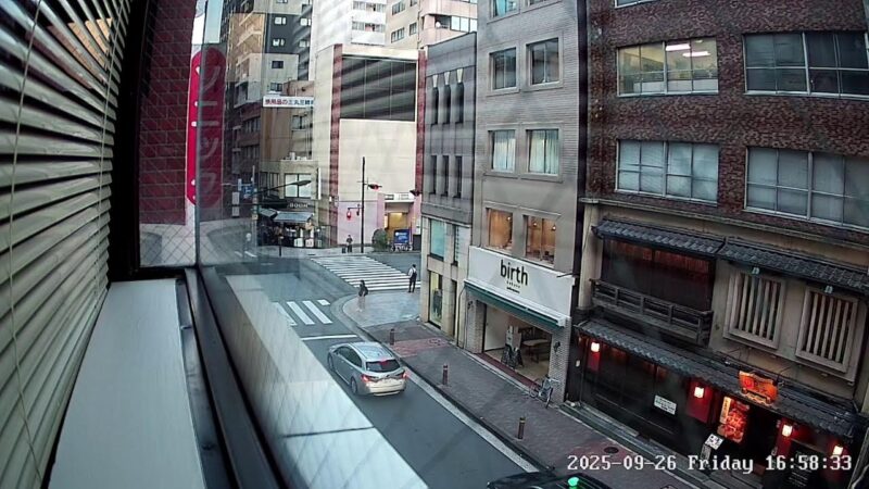 中央区日本橋横山町付近のライブカメラ|東京都中央区のサムネイル