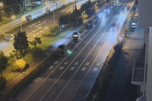 青海縦貫線（テレコムセンター方面）のライブカメラ|東京都江東区のサムネイル