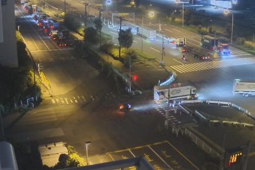 青海縦貫線（中防方面）のライブカメラ|東京都江東区のサムネイル