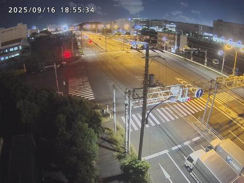 東京都道316号 八潮二丁目交差点のライブカメラ|東京都品川区のサムネイル