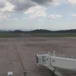 TSCより岡山桃太郎空港駐機場・滑走路のライブカメラ|岡山県岡山市のサムネイル