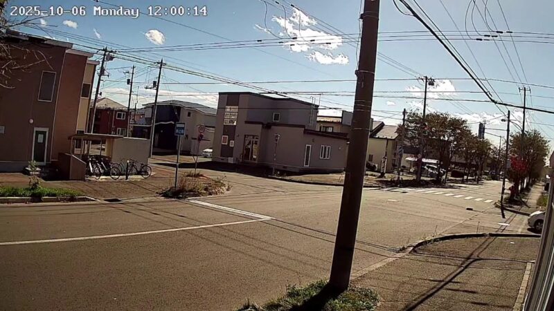 釧路市文苑付近のライブカメラ|北海道釧路市のサムネイル