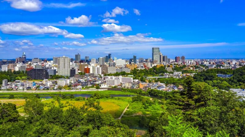 仙台市青葉区柏木２丁目付近のライブカメラ|宮城県仙台市のサムネイル